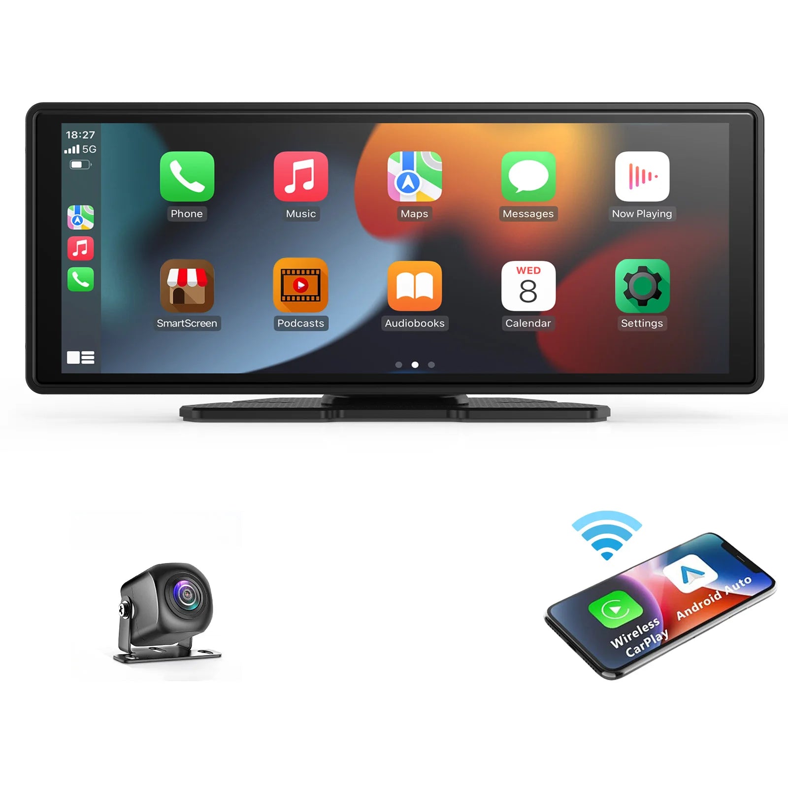 CarPlay & Android Auto Touchscreen | 9.3 Inch | Draadloos